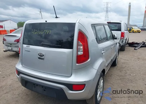 2013 Kia Soul + из США, поврежденный, VIN KNDJT2A63D7761273